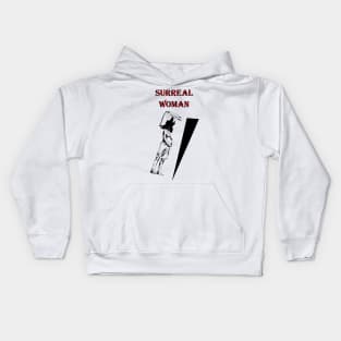 Surreal woman Kids Hoodie